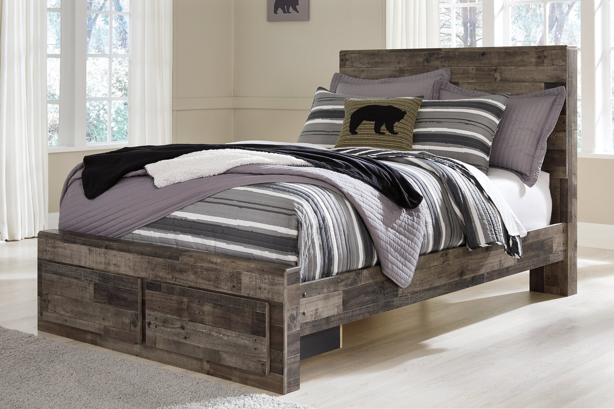 Derekson Full Storage Bed, Dresser and Nightstand