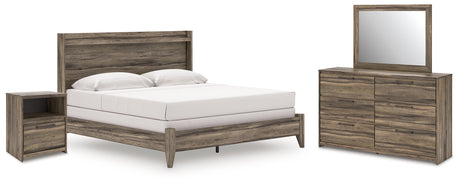 Furniture City Houma - Ashley Furniture - Elbrim King Panel Bed, Dresser, Mirror and Nightstand - King Panel Bed, Dresser, Mirror and Nightstand - PCB2005B26