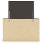 Elbrim Queen Panel Bed, Dresser, Mirror and Nightstand