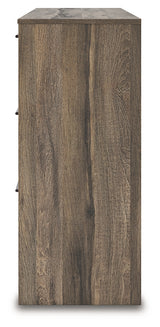 Elbrim Queen Panel Storage Bed, Dresser and Nightstand