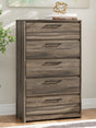 Furniture City Houma - Ashley Furniture - Elbrim Chest of Drawers - Five Drawer Chest - PCB2005-46
