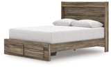 Elbrim Queen Panel Storage Bed, Dresser and Nightstand