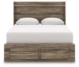 Elbrim Queen Panel Storage Bed, Dresser and Mirror