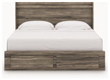 Elbrim King Panel Storage Bed, Chest and Nightstand