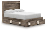 Elbrim Full Panel Storage Bed, Dresser and Mirror