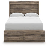 Elbrim Full Panel Storage Bed, Dresser and Mirror