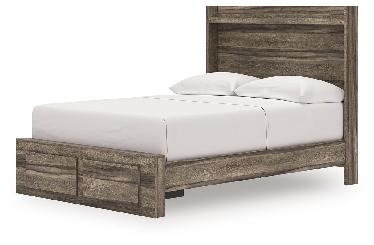 Elbrim Full Storage Bed, Dresser and Nightstand