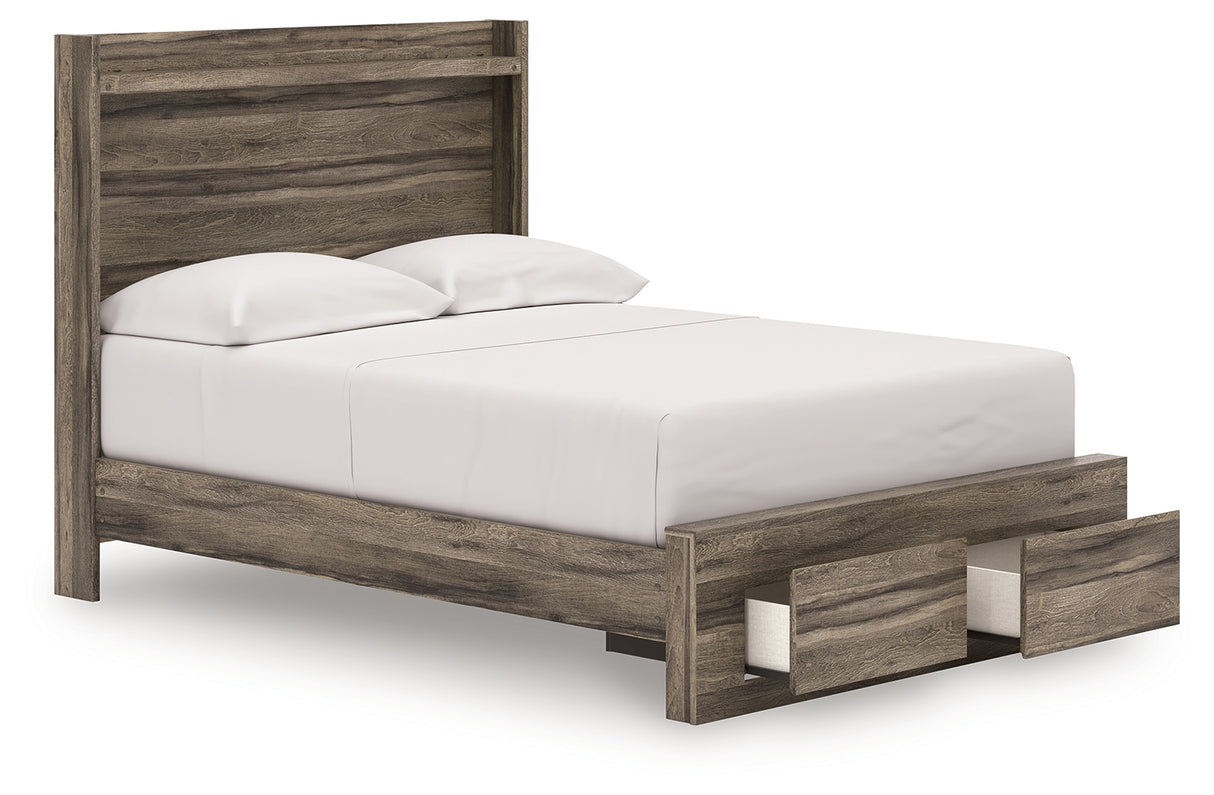 Elbrim Full Storage Bed, Dresser and Nightstand