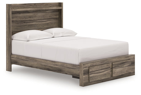 Furniture City Houma - Ashley Furniture - Elbrim Full Panel Storage Bed - Full Panel Storage Bed / Brown - PCB2005B10