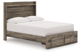 Elbrim Full Storage Bed, Dresser and Nightstand