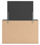 Hollivern Queen Panel Bed, Dresser and Mirror