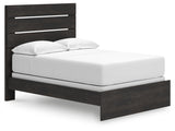 Hollivern Full Panel Bed, Dresser and Mirror