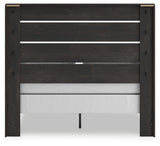 Hollivern Queen Panel Bed, Dresser, Mirror and Nightstand