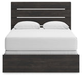 Hollivern Queen Panel Bed, Dresser, Mirror and Nightstand
