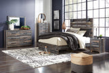 Furniture City Houma - Ashley Furniture - Drystan Queen Panel Bed - Queen Panel Bed, Dresser, Mirror, Chest and Nightstand / Multi - B211B74