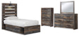 Furniture City Houma - Ashley Furniture - Drystan Twin Panel Bed with Storage, Dresser, Mirror and Chest - Twin Panel Bed with Storage, Dresser, Mirror and Chest - B211B85