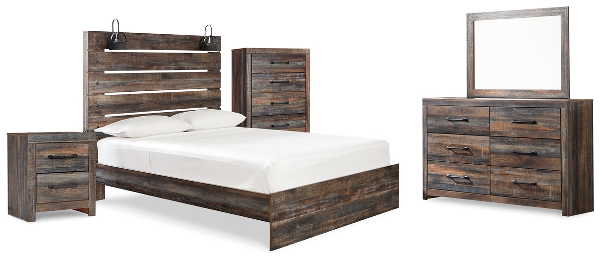 Drystan Queen Panel Bed