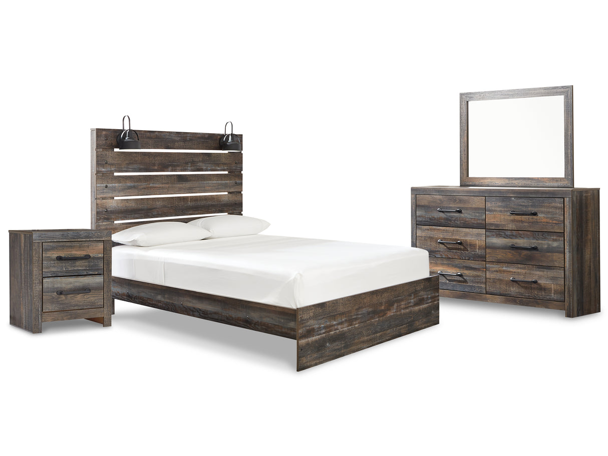 Drystan Queen Panel Bed