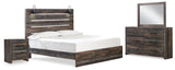 Drystan King Panel Bed