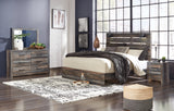 Furniture City Houma - Ashley Furniture - Drystan King Panel Bed - King Panel Bed, Dresser, Mirror, and Nightstand / Multi - B211B59