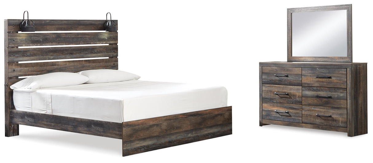 Drystan King Panel Bed