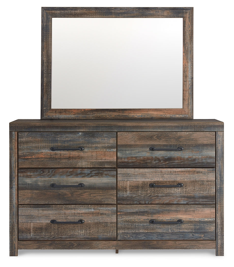 Drystan King Storage Bed, Dresser, Mirror, Chest and Nightstand