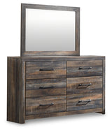 Drystan King Storage Bed, Dresser, Mirror, Chest and Nightstand