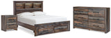 Furniture City Houma - Ashley Furniture - Drystan Full Bookcase Bed, Dresser and Nightstand - Full Bookcase Bed, Dresser and Nightstand - B211B70