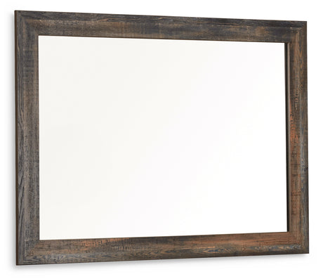 Furniture City Houma - Ashley Furniture - Drystan Bedroom Mirror - Bedroom Mirror / Multi - B211-36