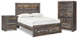 Furniture City Houma - Ashley Furniture - Drystan Full Bookcase Storage Bed, Chest and Nightstand - Full Bookcase Storage Bed, Chest and Nightstand - B211B114
