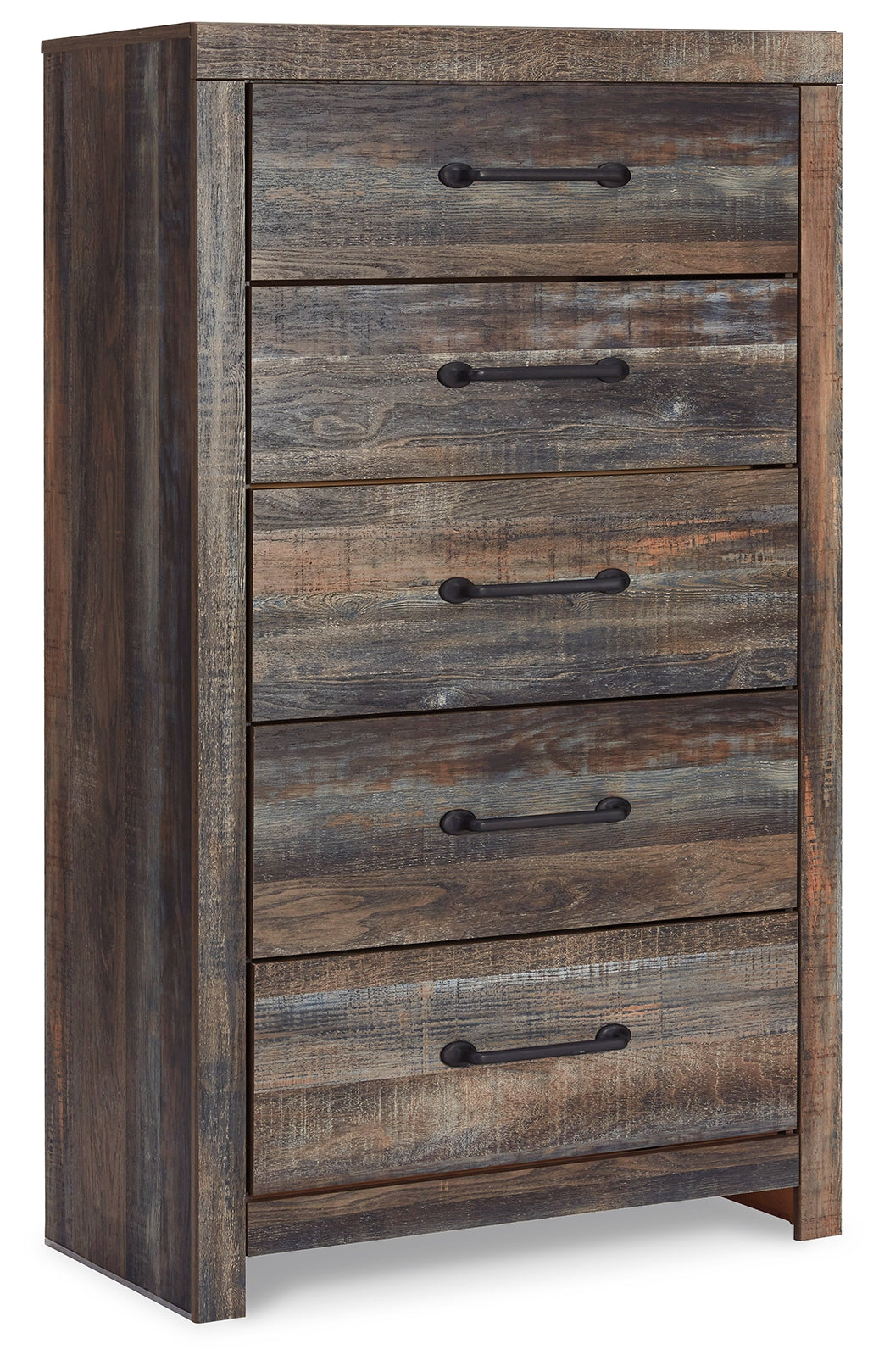 Drystan King Storage Bed, Dresser, Mirror, Chest and Nightstand
