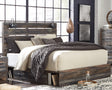 Furniture City Houma - Ashley Furniture - Drystan King Panel Bed with 2 Storage Drawers - King Panel Bed with 2 Storage Drawers / Multi - B211B15