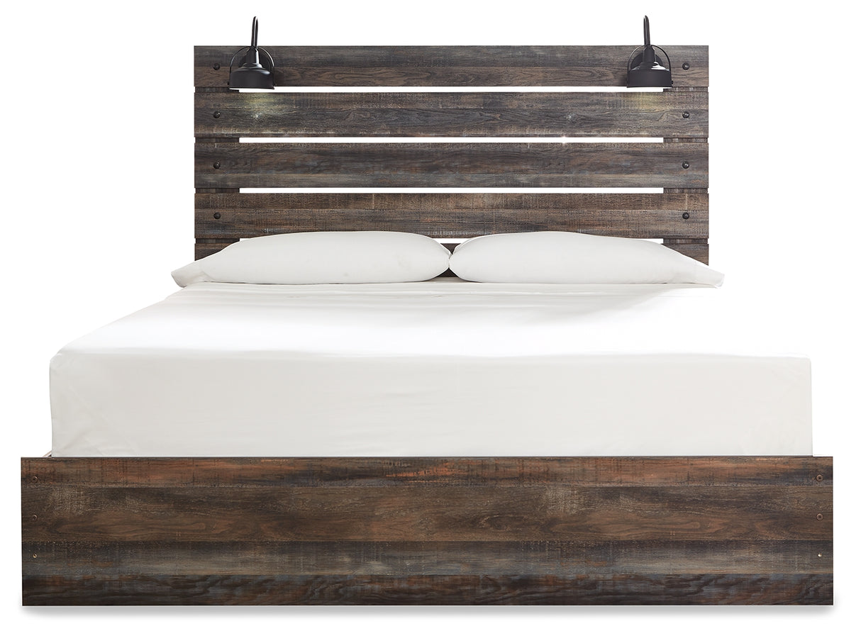 Drystan King Panel Bed