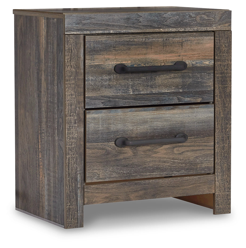 Drystan King Storage Bed, Dresser, Mirror, Chest and Nightstand