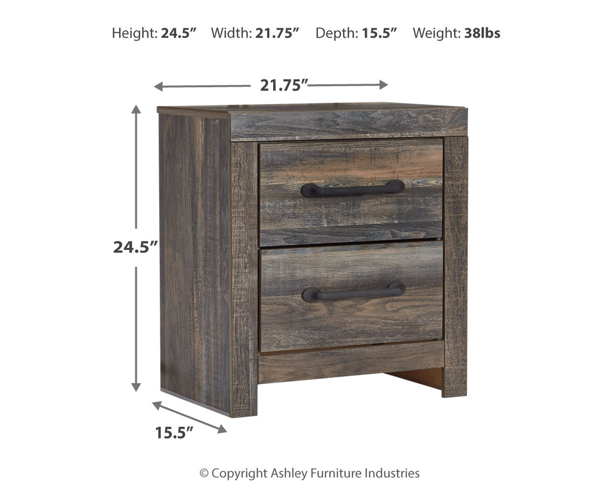Drystan King Storage Bed, Dresser, Mirror, Chest and Nightstand
