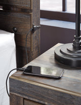 Drystan King Panel Bed