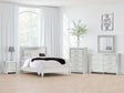 Furniture City Houma - Ashley Furniture - Zyniden Queen Upholstered Panel Bed - Queen Upholstered Panel Bed / Silver - B2114B2