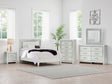 Furniture City Houma - Ashley Furniture - Zyniden Full Upholstered Panel Bed - Full Upholstered Panel Bed / Silver - B2114B4
