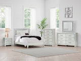Zyniden Full Upholstered Panel Bed