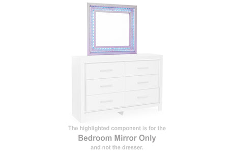 Furniture City Houma - Ashley Furniture - Zyniden Bedroom Mirror - Bedroom Mirror / Silver - B2114-36