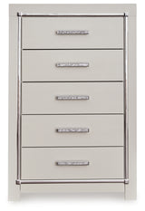 Zyniden Queen Panel Bed, Dresser, Mirror, Chest and Nightstand