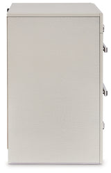 Zyniden Full Upholstered Panel Bed, Dresser, Mirror and 2 Nightstands