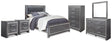 Furniture City Houma - Ashley Furniture - Lodanna Queen Panel Bed, Dresser, Mirror, Chest and 2 Nightstands - Queen Panel Bed, Dresser, Mirror, Chest and 2 Nightstands - B214B49