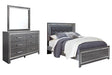 Furniture City Houma - Ashley Furniture - Lodanna Queen Panel Bed, Dresser and Mirror - Queen Panel Bed, Dresser and Mirror - B214B28