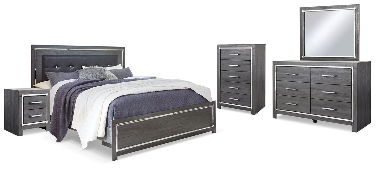 Lodanna King Panel Bed