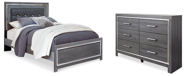 Furniture City Houma - Ashley Furniture - Lodanna Queen Panel Bed and Dresser - Queen Panel Bed and Dresser - B214B38
