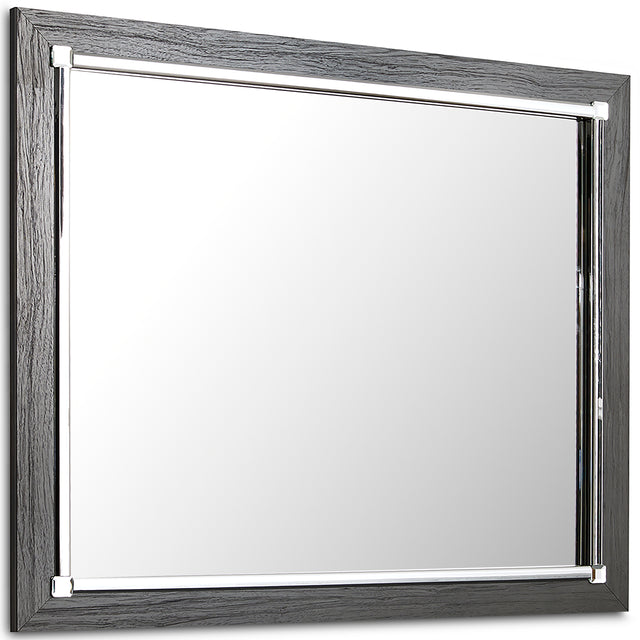 Furniture City Houma - Ashley Furniture - Lodanna Bedroom Mirror - Bedroom Mirror / Gray - B214-36
