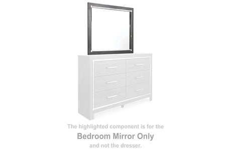 Furniture City Houma - Ashley Furniture - Lodanna Bedroom Mirror - Bedroom Mirror / Gray - B214-36