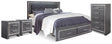 Furniture City Houma - Ashley Furniture - Lodanna King Storage Bed, Chest and 2 Nightstands - King Storage Bed, Chest and 2 Nightstands - B214B47