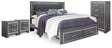 Furniture City Houma - Ashley Furniture - Lodanna King Panel Storage Bed, Chest and 2 Nightstands - King Panel Storage Bed, Chest and 2 Nightstands - B214B60